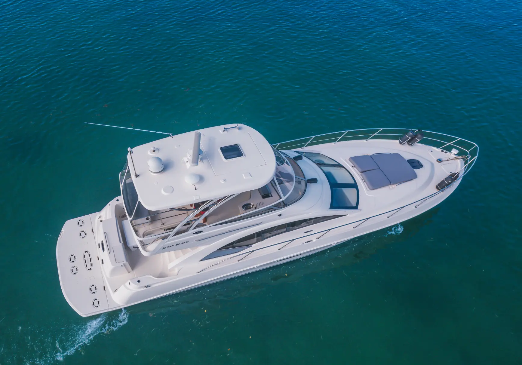 52′ Sedan Bridge + Water Toy, private yacht charter in Miami