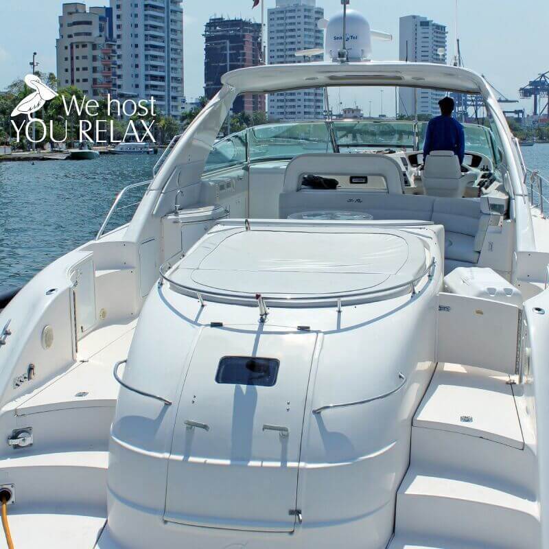 64' Azimut Fly yacht charter in Cartagena, Colombia