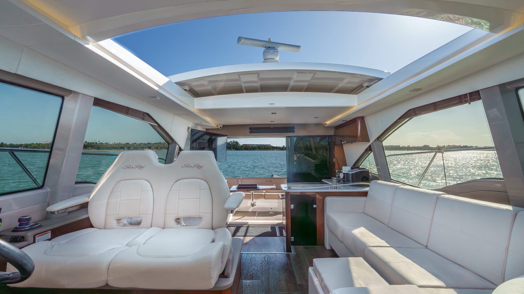 46′ Sea Ray + Water Toys + Jetski 1Hr, private yacht charter in Miami