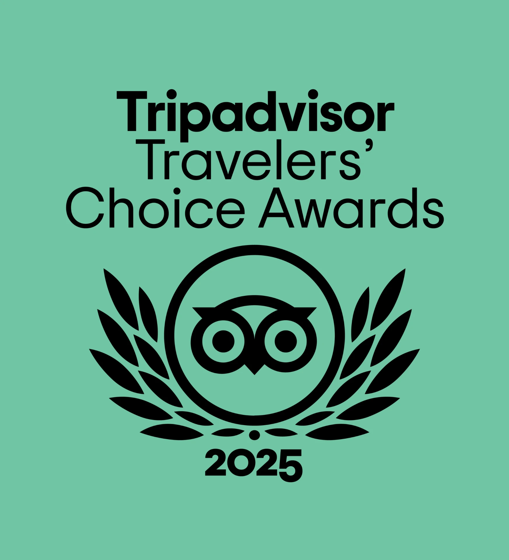 Tripadvisor Travelers' Choice 2025