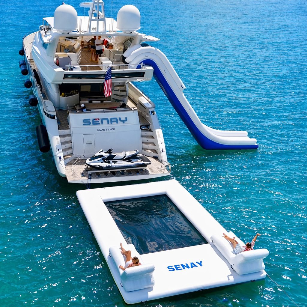 105′ Dominator + Water Toys + Jacuzzi