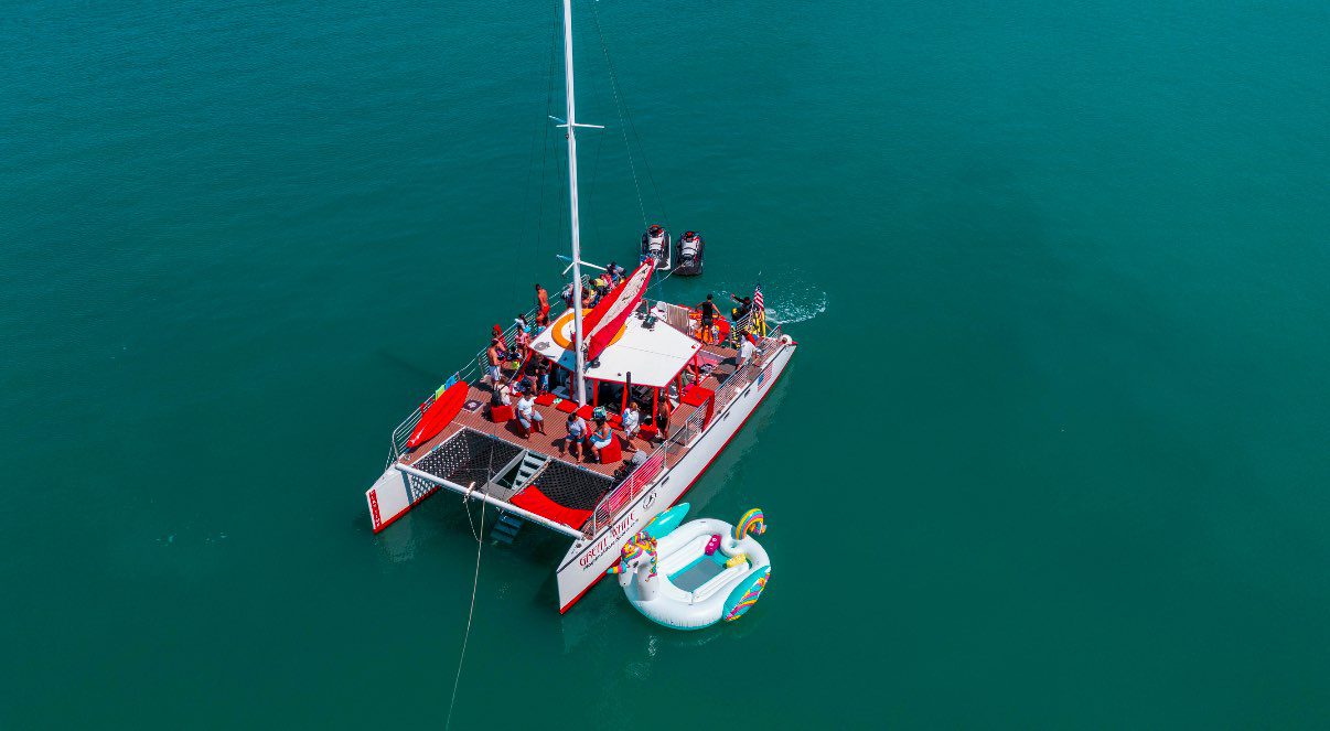 50′ Catamaran + Water Toys, private yacht charter in Miami