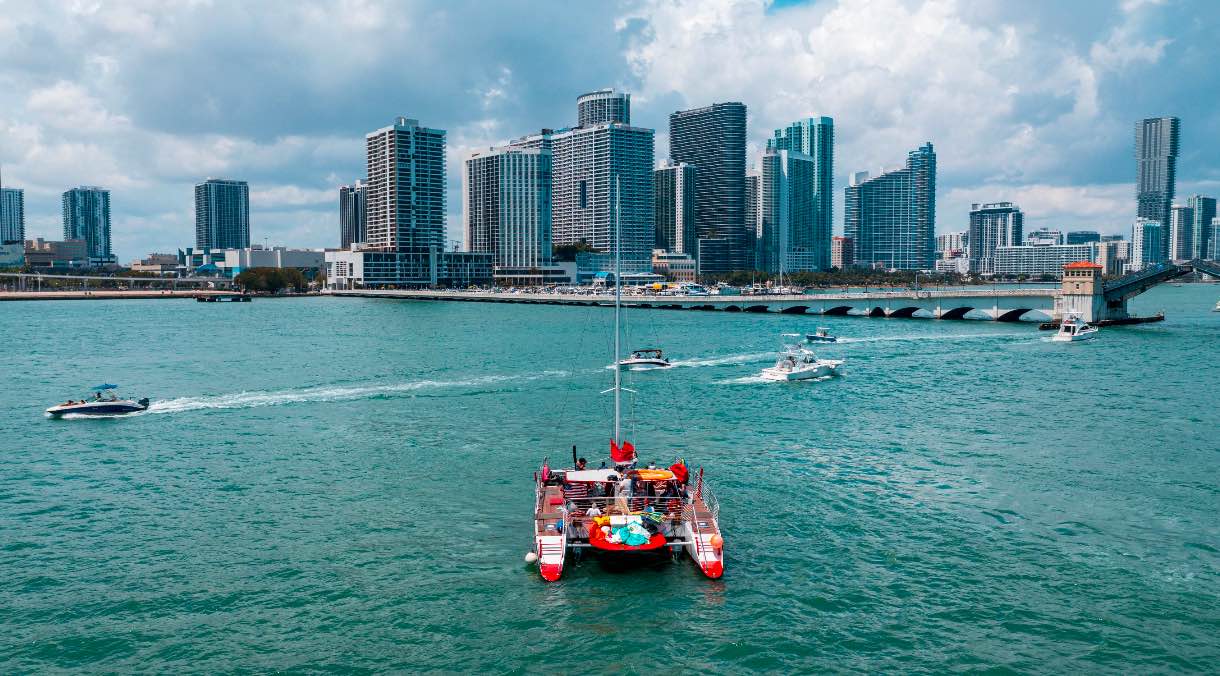 50′ Catamaran + Water Toys, private yacht charter in Miami