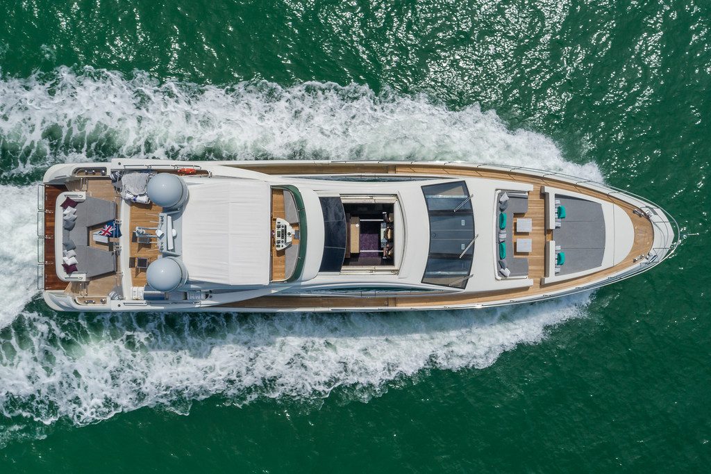 103′ Azimut + Water Toys + Slide
