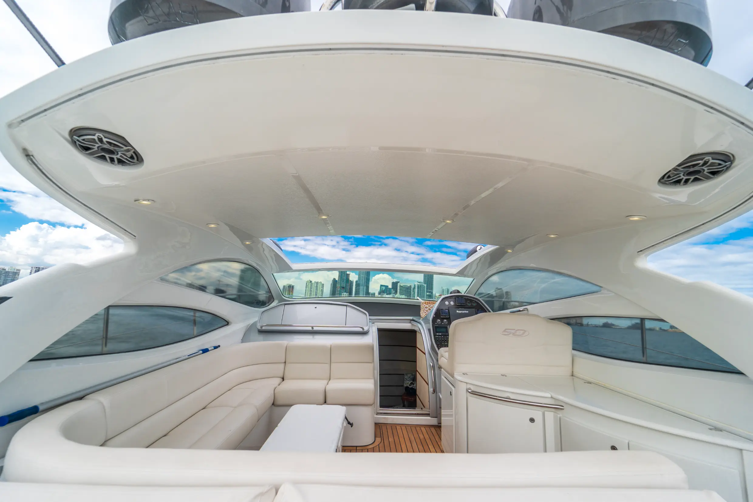 50′ Pershing + Water Toy, private yacht charter in Miami