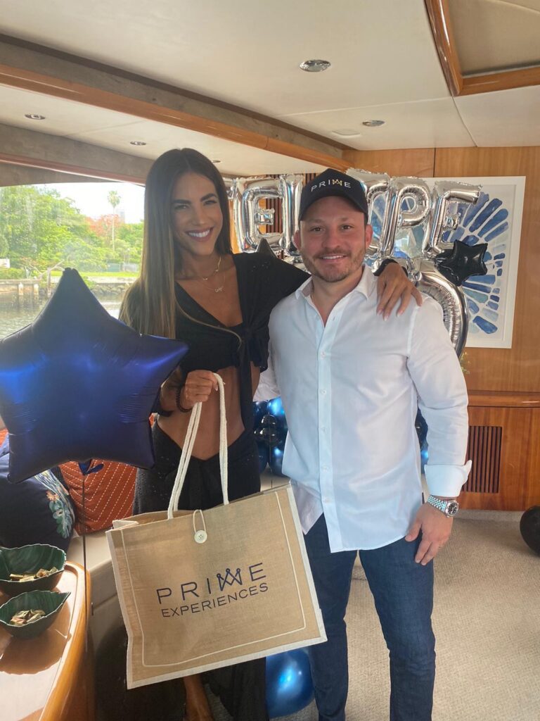 Prime Experiences guests onboard