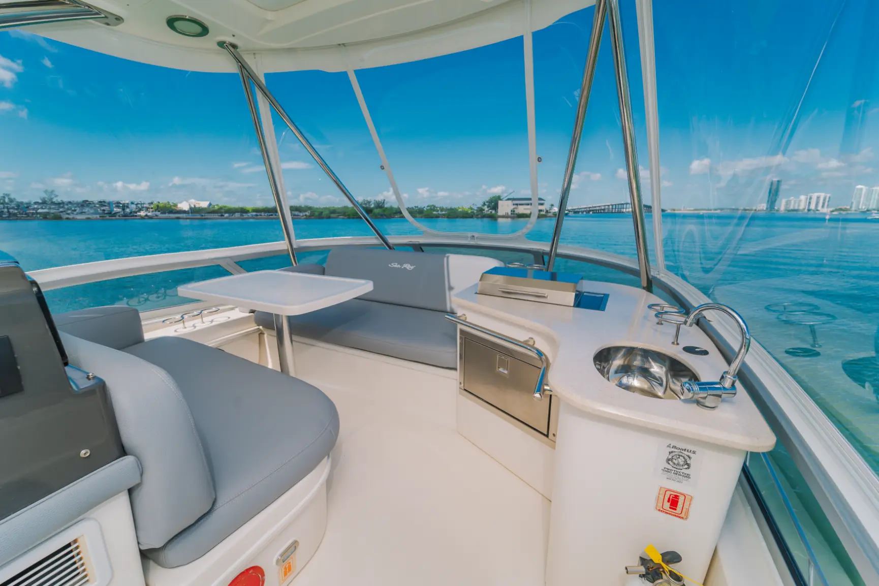 52′ Sedan Bridge + Water Toy, private yacht charter in Miami
