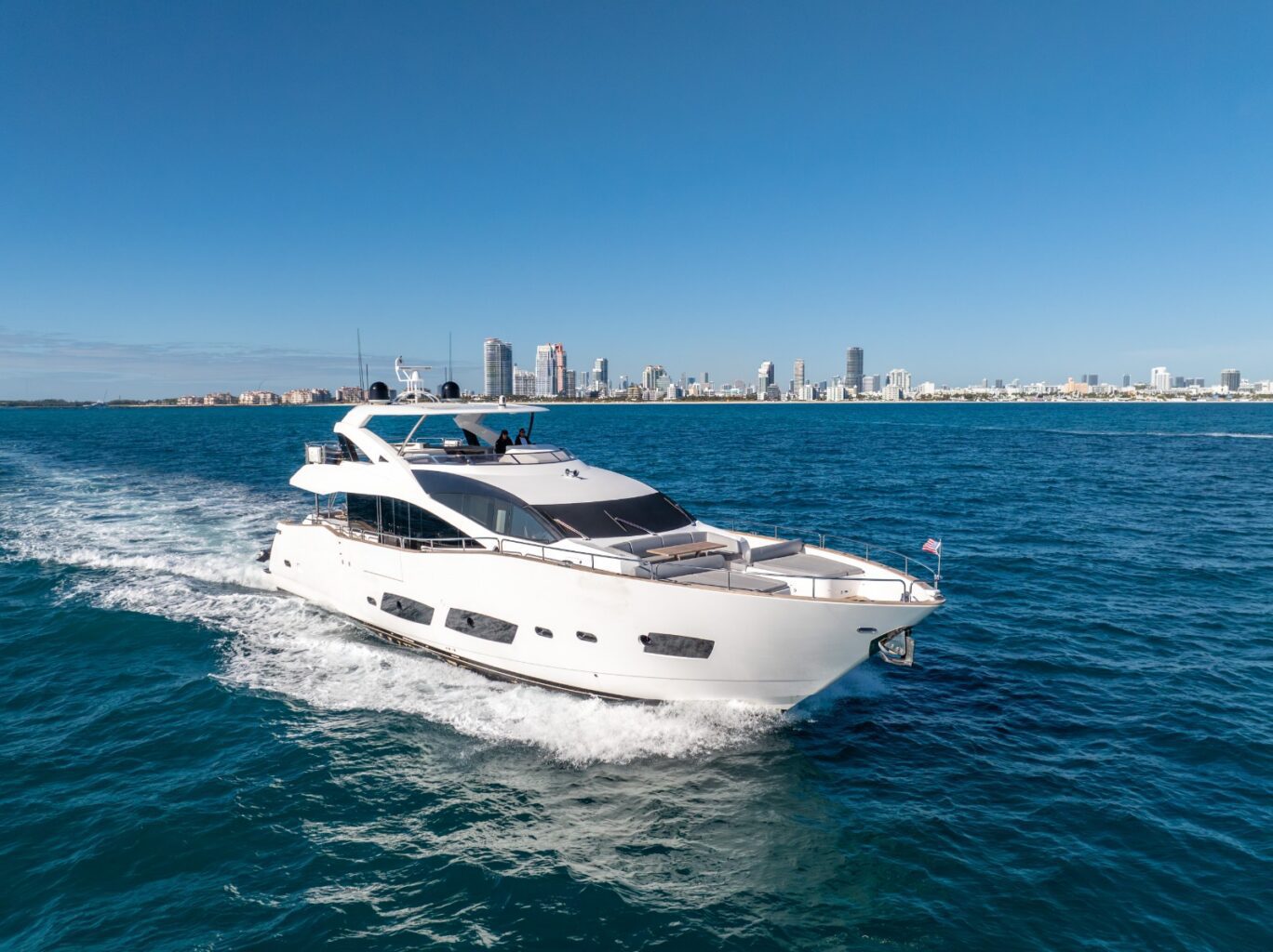 92′ Sunseeker + Water Toys, private yacht charter in Miami