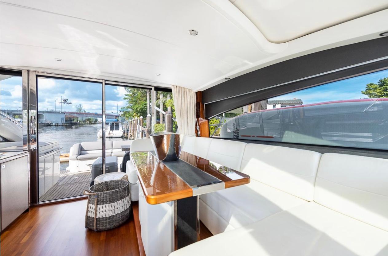 58′ Princess + Water Toys, private yacht charter in Miami