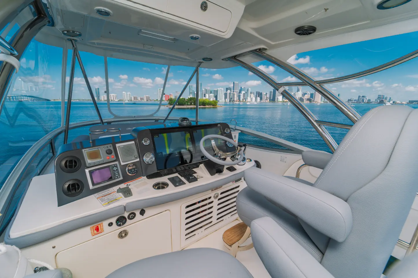 52′ Sedan Bridge + Water Toy, private yacht charter in Miami