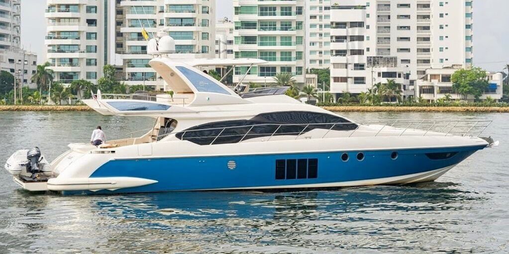 64' Azimut Fly yacht charter in Cartagena, Colombia