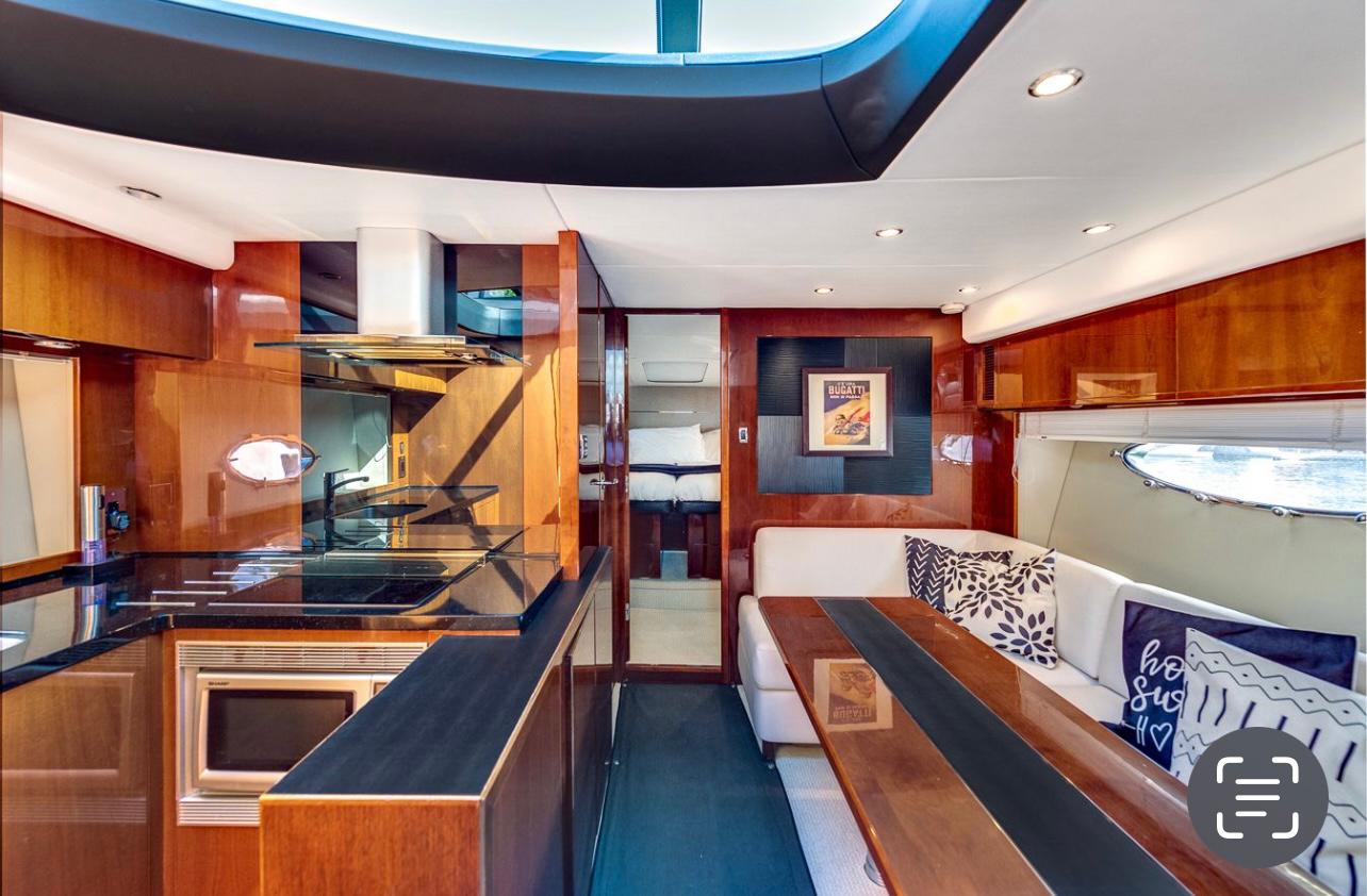 58′ Princess + Water Toys, private yacht charter in Miami
