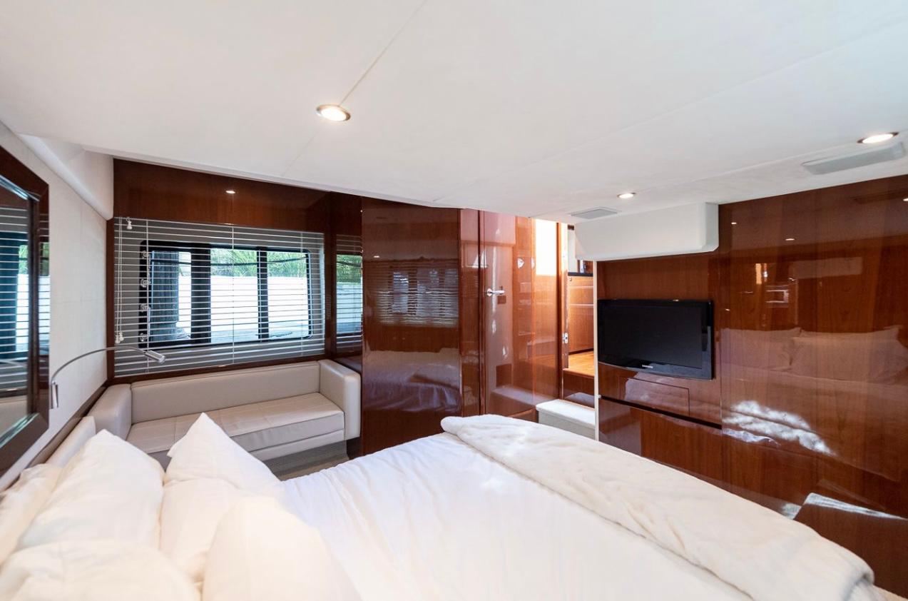 58′ Princess + Water Toys, private yacht charter in Miami