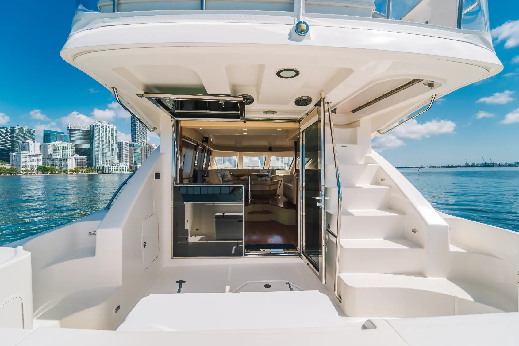 52′ Sedan Bridge + Water Toy, private yacht charter in Miami