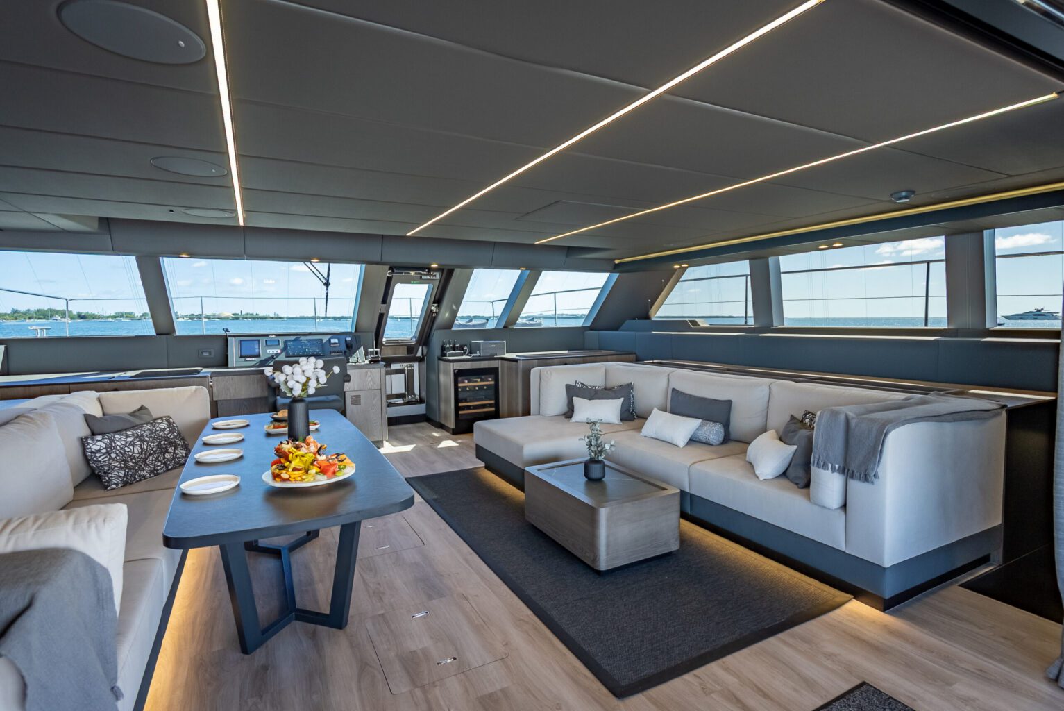 70’ Sunreef Lux Cat + Water Toy, private yacht charter in Miami