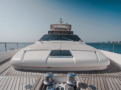 87′ Ferretti + Water Toys, private yacht charter in Miami