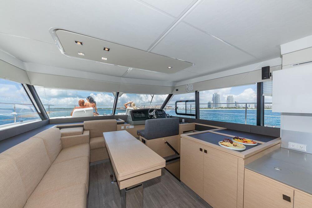 50′ Fountaine Pajot, private yacht charter in Miami
