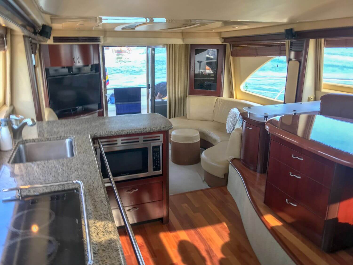 58' Sea Ray Sedan Flybridge yacht charter in Cartagena, Colombia